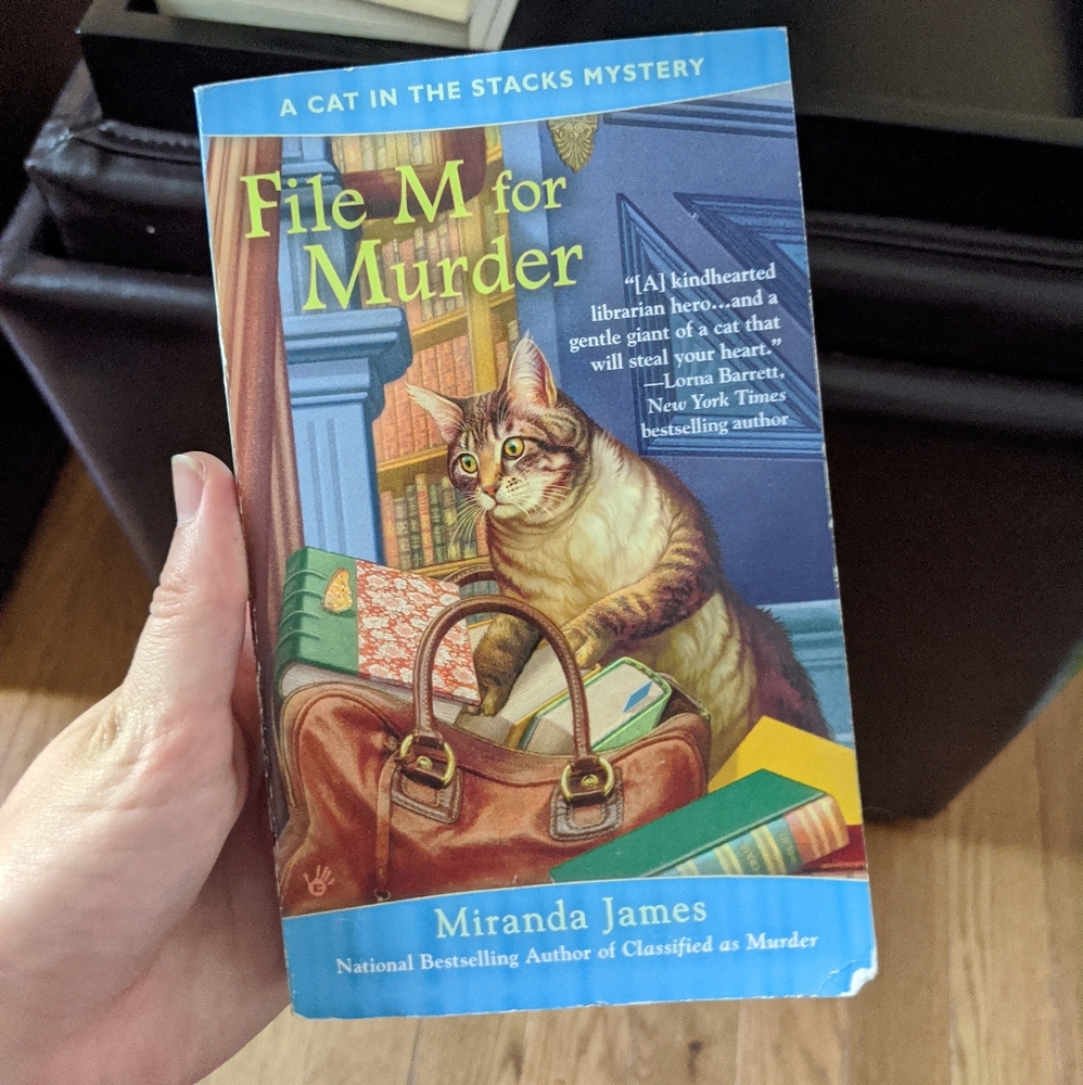 File M for Murder by Miranda James Paperback
